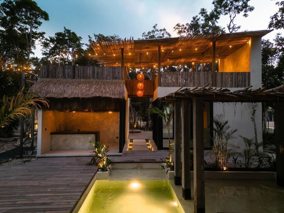 Villa Xuncari In The Heart Of The Jungle Tulum Eksteriør bilde