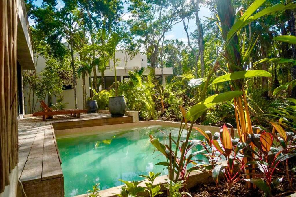 Villa Xuncari In The Heart Of The Jungle Tulum Eksteriør bilde