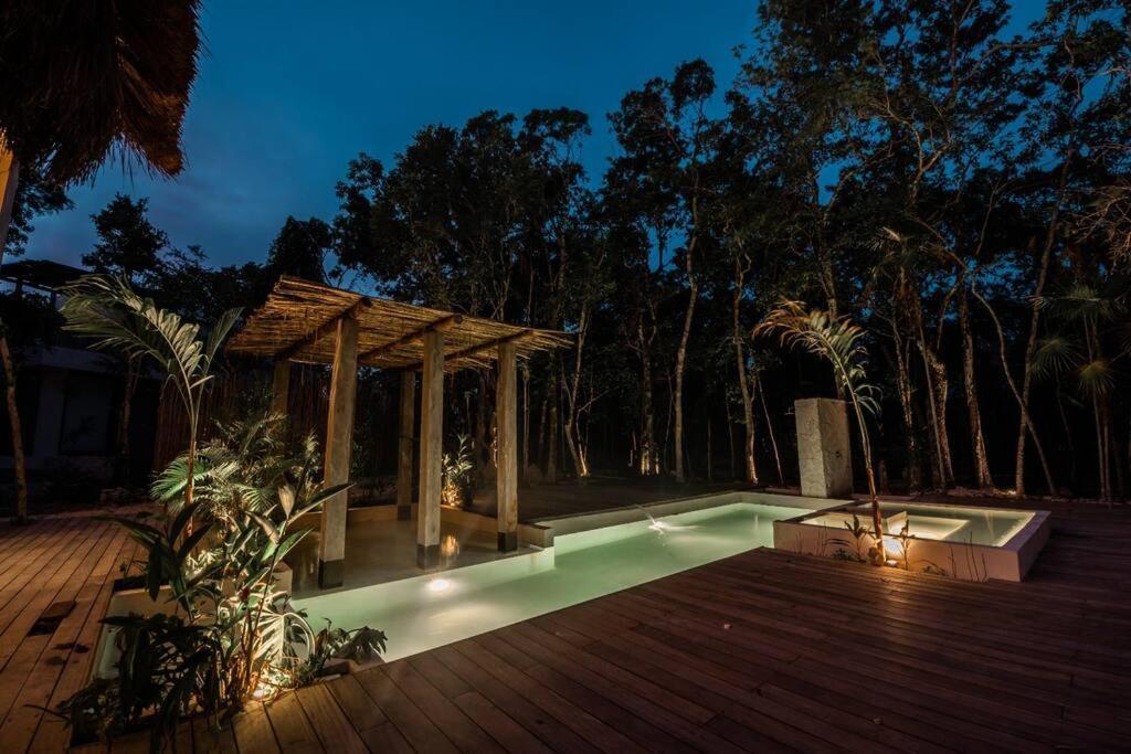 Villa Xuncari In The Heart Of The Jungle Tulum Eksteriør bilde