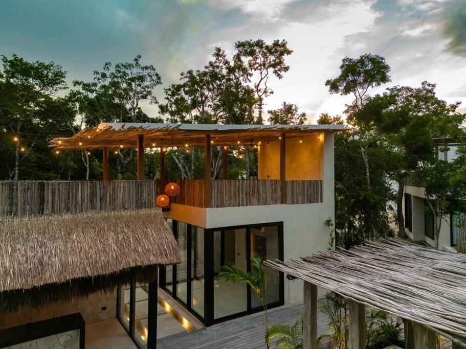 Villa Xuncari In The Heart Of The Jungle Tulum Eksteriør bilde