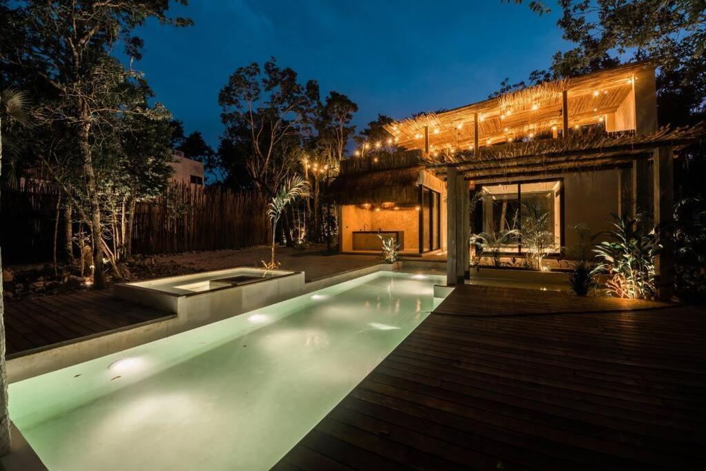 Villa Xuncari In The Heart Of The Jungle Tulum Eksteriør bilde